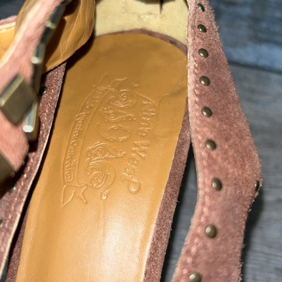 Nine West vintage America Collection gladiator ankle zip High Stiletto Heels - Picture 13 of 13